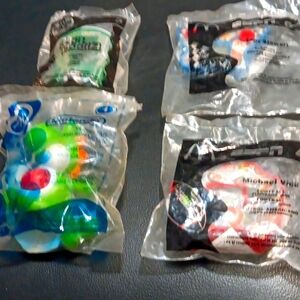 6 McDonald’s Happy Meal Toy Sealed in Original Packaging ESPN #4, #6, Nintendo